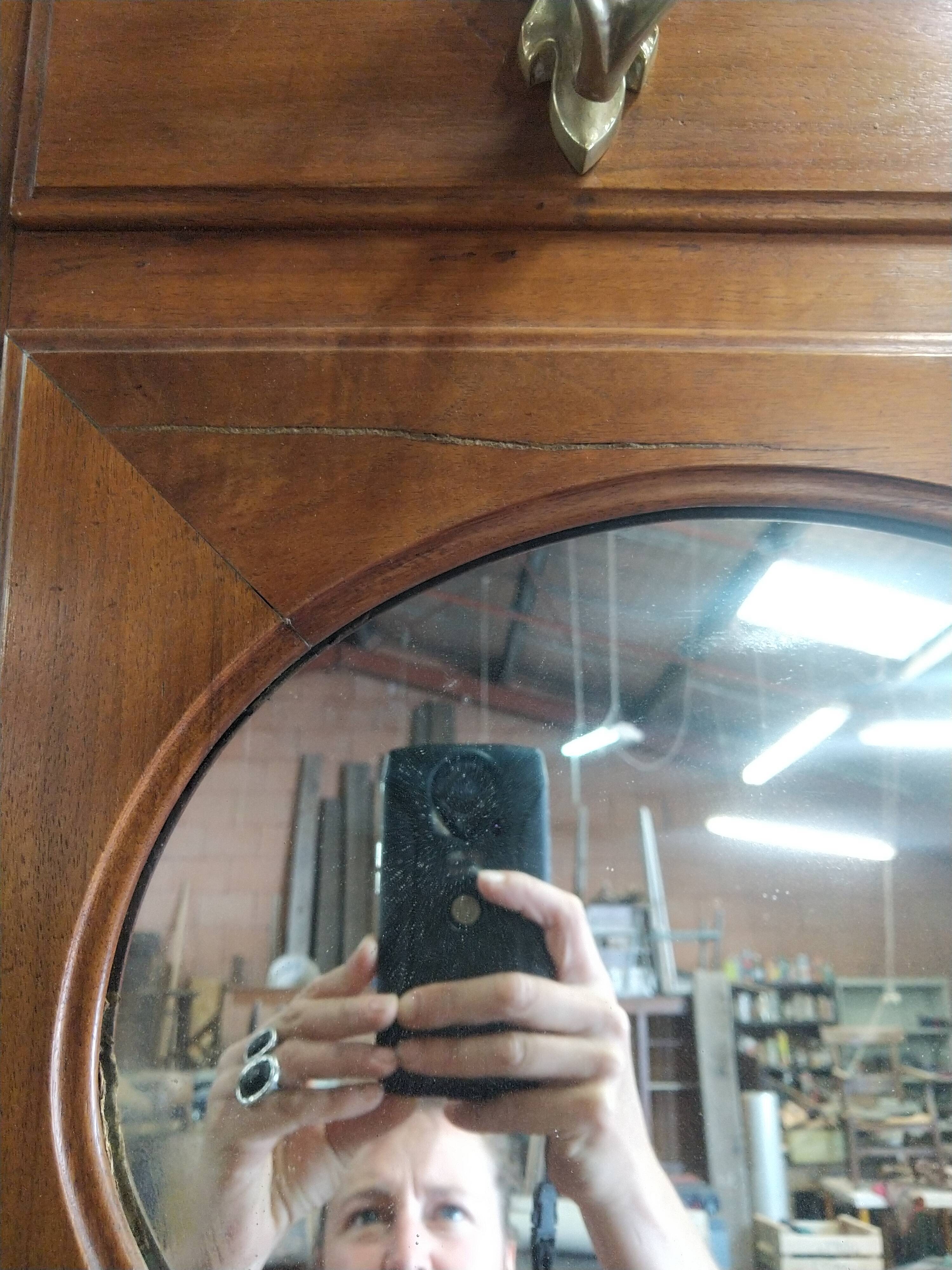 Cloakroom, wall coat rack