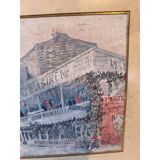 Drawing by Vincent Van Gogh "The Restaurant of the Mermaid"