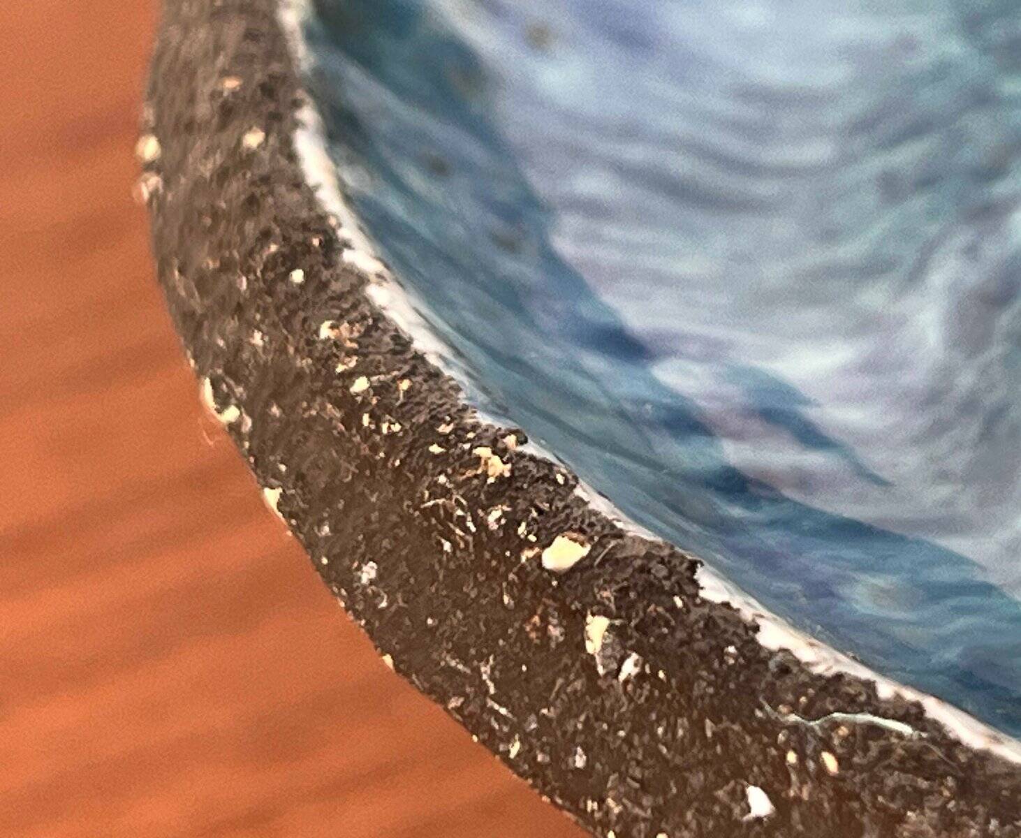 Mid-century modern pottery candlestick by Else and Henry Nielsen for Henri Keramik, 1960s.