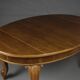 Grande table à manger extensible en chêne, début du 20e siècle