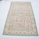 Light Pink & Turqouise Floor Carpet sku 3130