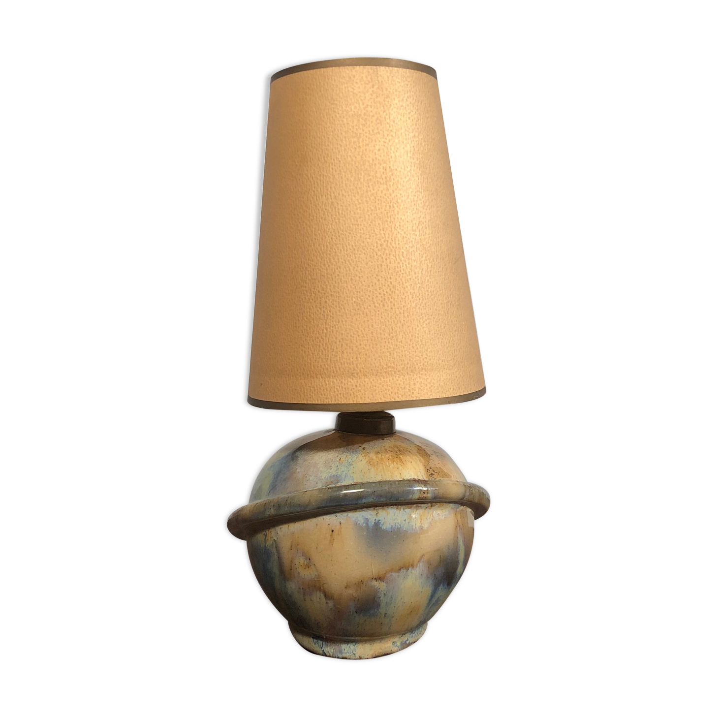 Art Deco lamp in ceramics 30/40