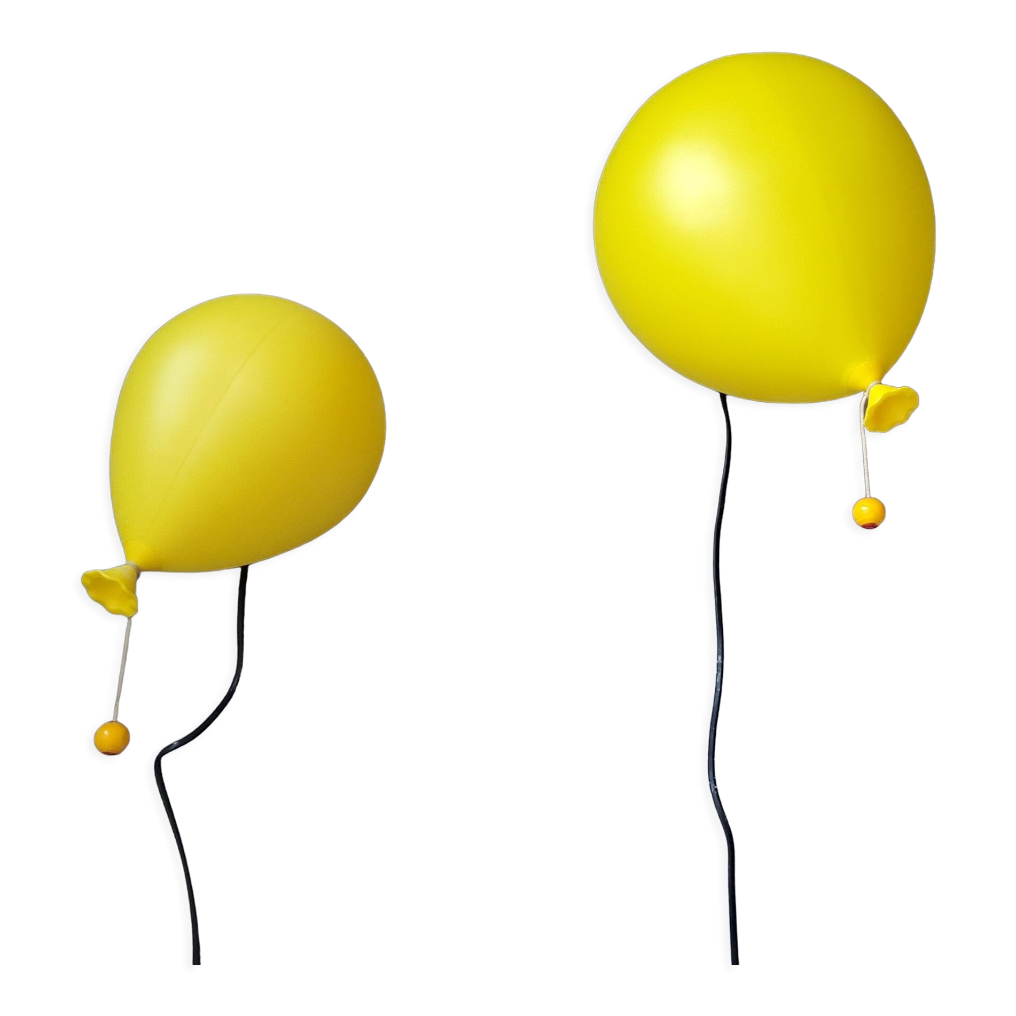 Lampes ballon, Bilumen par Yves Chritin, Italie