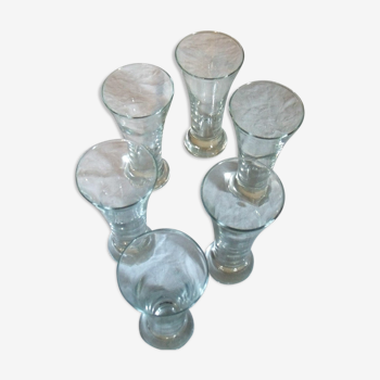 Set of 6 glasses bistro