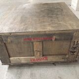 Coffee table industrial boot