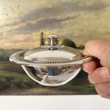 Stainless steel sugar bowl