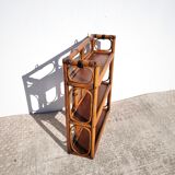 Rattan shelf