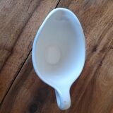 Badonviller earthenware sauceboat, Claudius model