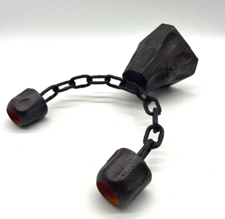 Brutalist chandelier, 1950