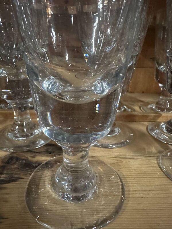 Série de 11 verres bistrot
