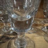 Série de 11 verres bistrot