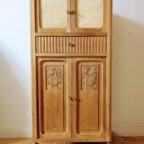 Solid oak Art Deco sideboard
