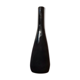 Vase long noir mat et brillant