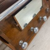 Wall mounted coat rack