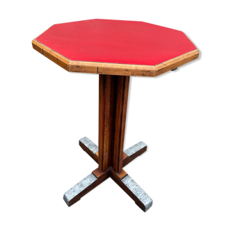 Hexagonal Art Deco bistro table, 1930