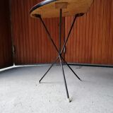 Cocktail table extra cocktail steel imitation vintage pedestal