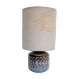 Small ceramic table lamp Vallauris signed YC Yves Clément