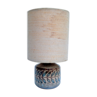 Small ceramic table lamp Vallauris signed YC Yves Clément