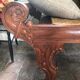 meridian wood and wicker braided colonial style
