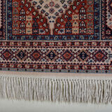 Fringe rug in Persian wool 156x68cm