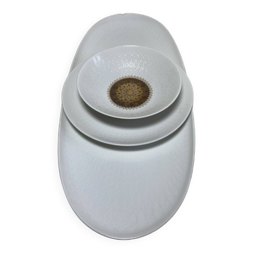 Plats en porcelaine