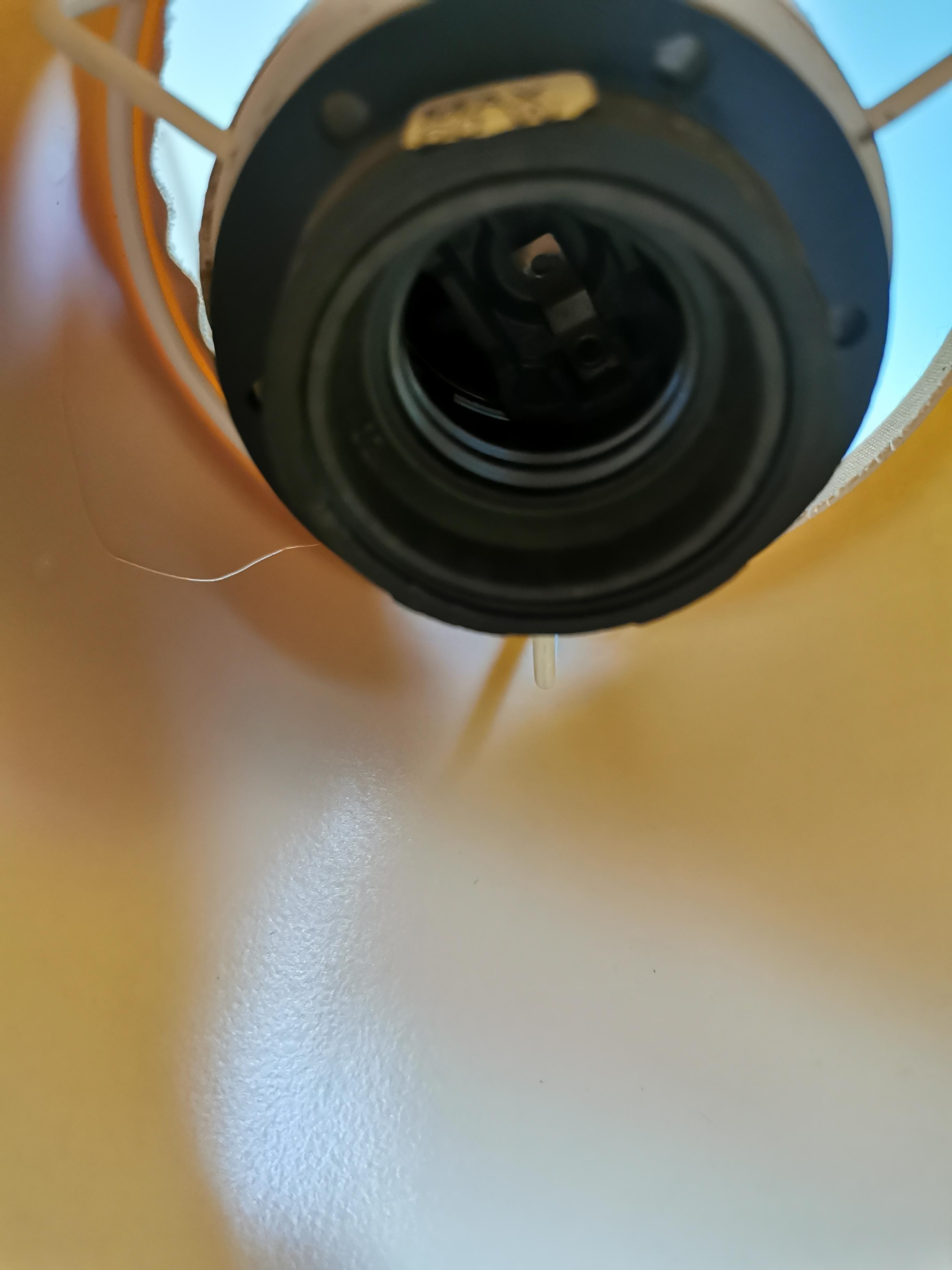 Scandinavian articulated pine lamp