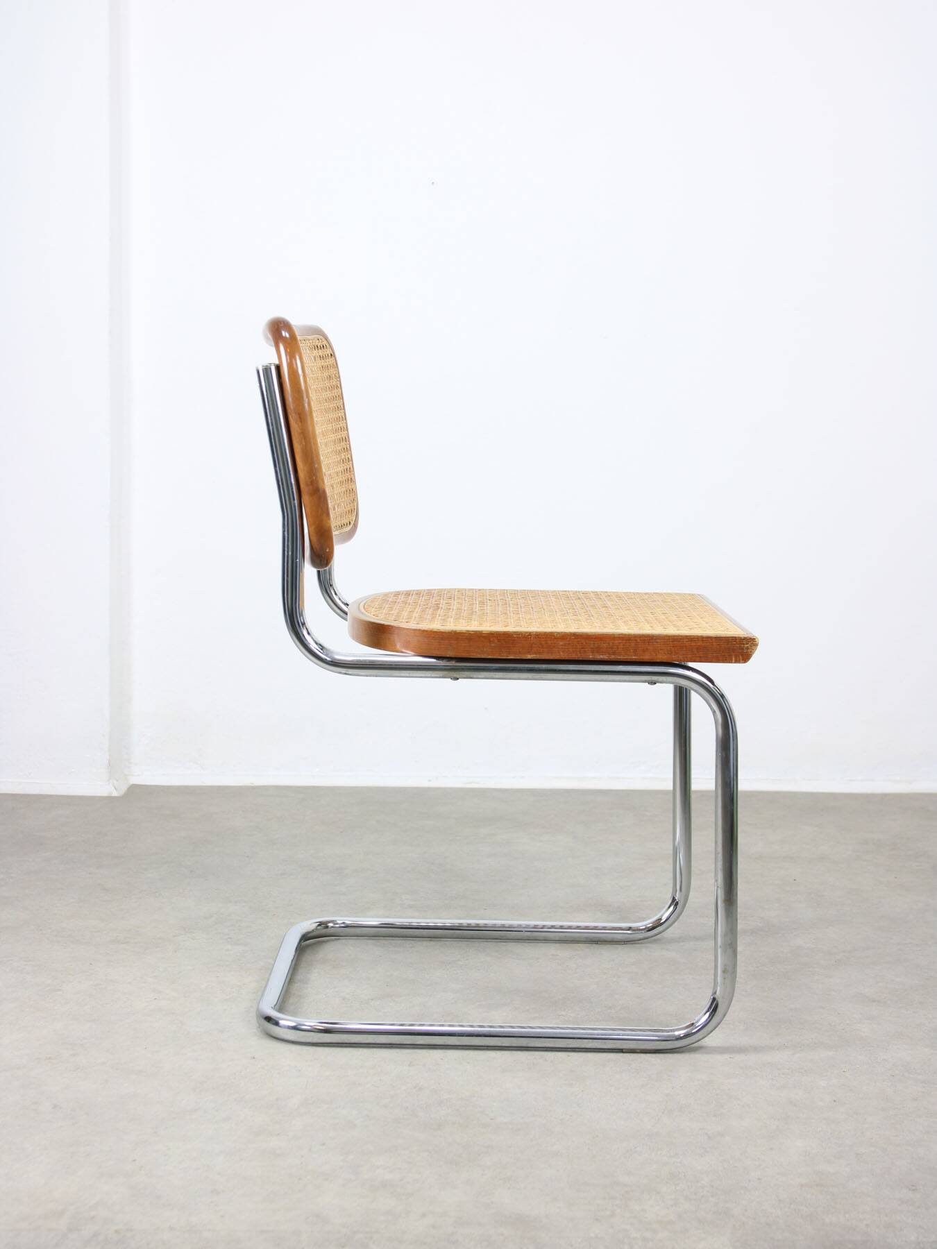 Chaise vintage marron B32 Cesca par Marcel Breuer, set de 2
