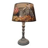 Geese chatter table lamp
