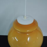 Orange opaline hanging