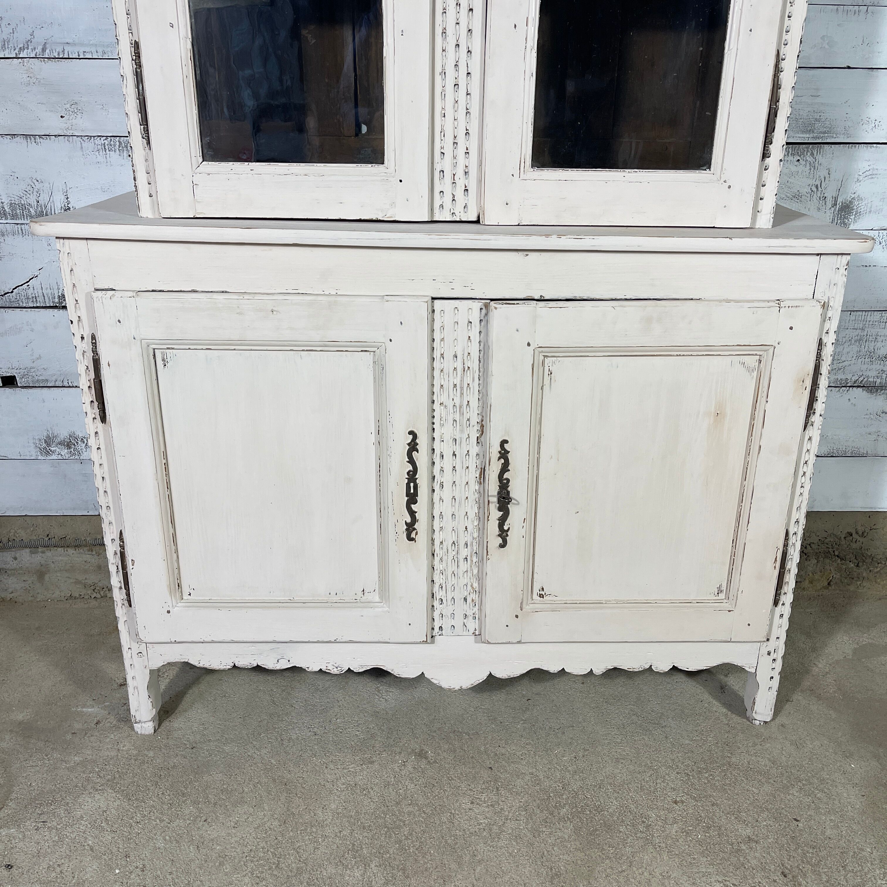 Carved wooden dresser