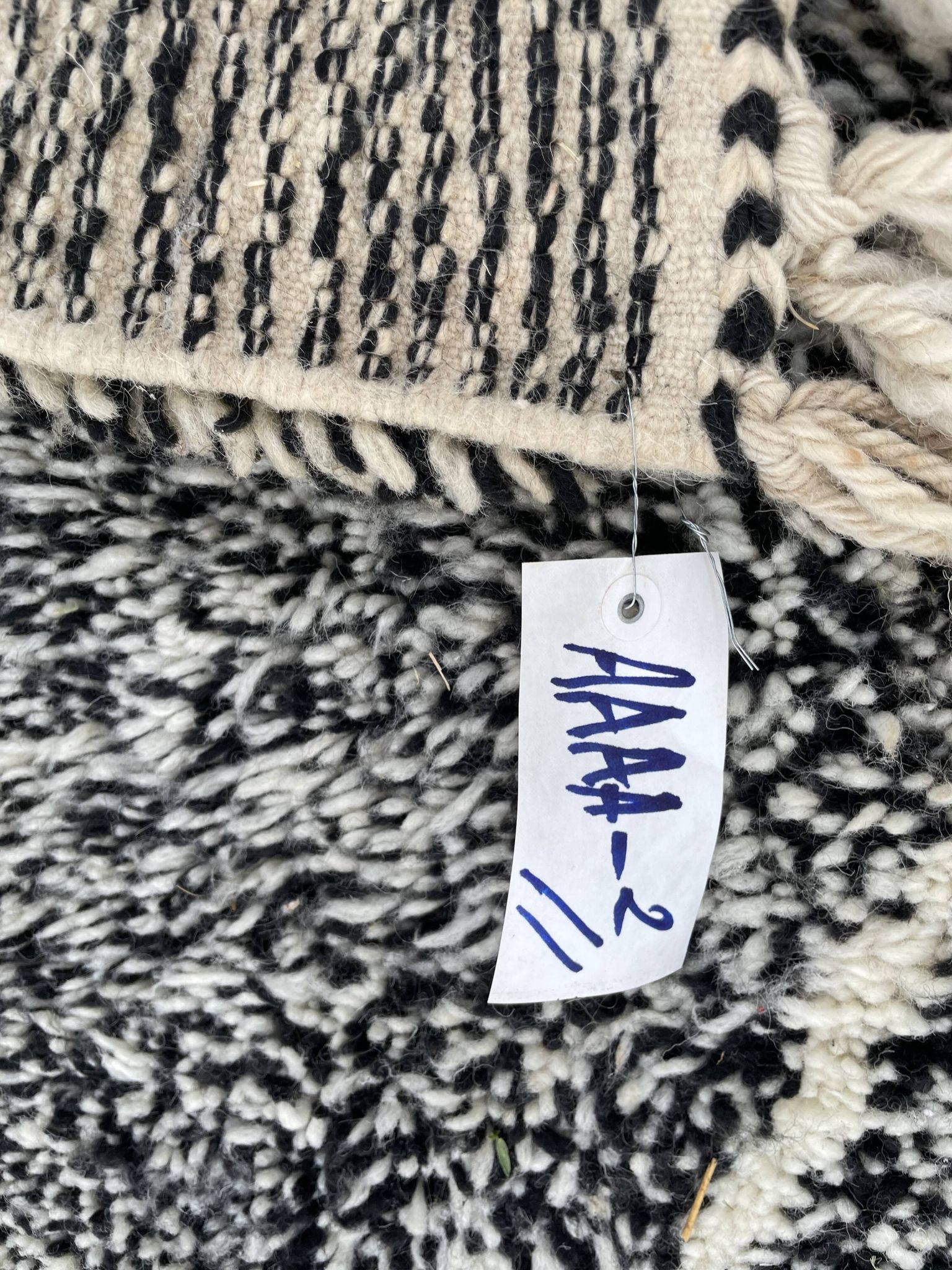 Tapis béni ourain