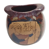 Iridescent ceramic vase DESMANT Bayeux