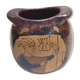 Vase céramique irisée Desmant bayeux