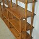 Handmade wooden bookshelf, 1960s