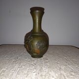 Old Chinese vase bronze and copper