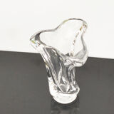 Vase en cristal, Art Vannes, France, années 1970