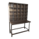 Old stripped and patinated postal sorting furniture, industrial look