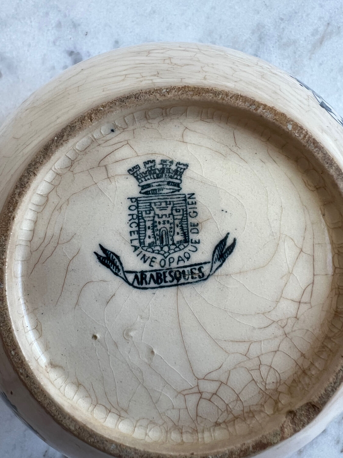 Sugar bowl Gien