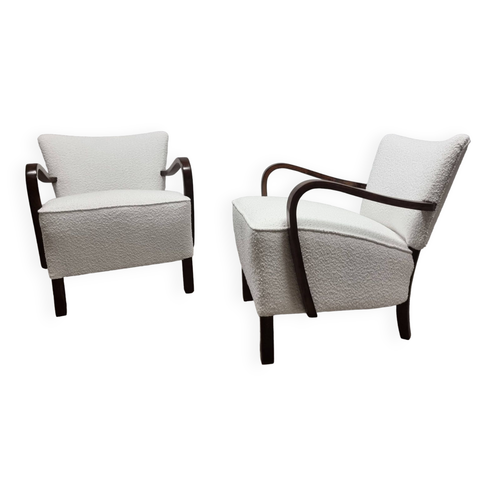 Armchairs by Jindřich Halabala, 1950s, Set of 2