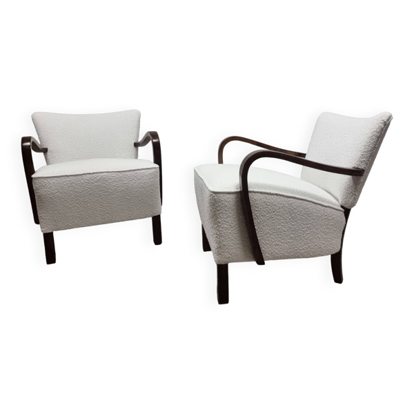 Fauteuils par Jindřich Halabala, 1950s, Set de 2