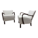 Fauteuils par Jindřich Halabala, 1950s, Set de 2