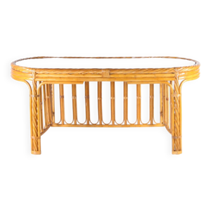 Table à manger en rotin