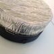 Vintage 60s-70s round ice glass ceiling light