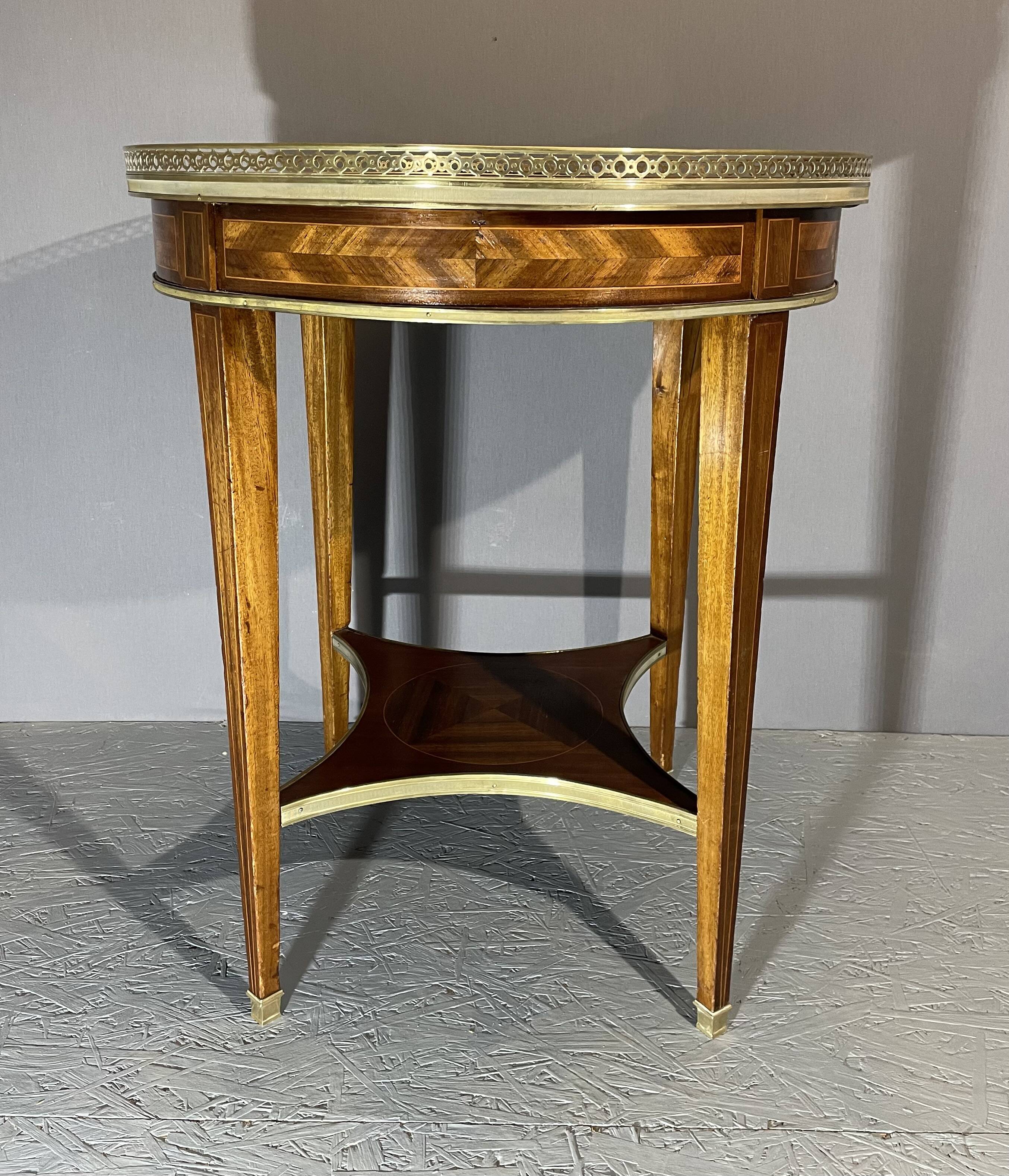 Louis XVI Bouillotte Table