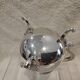 Silver-plated metal milk jug/creamer by Christofle Marly, rocaille style