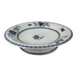 Low blue "Butterfly" compote dish by Minton & co, England, 19th century