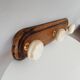 Vintage wall coat rack 70s/80s