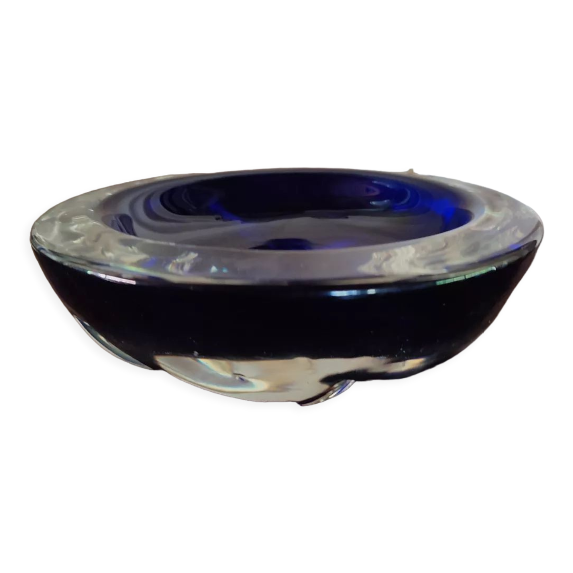 Vintage 70s Murano Sommerso empty pocket