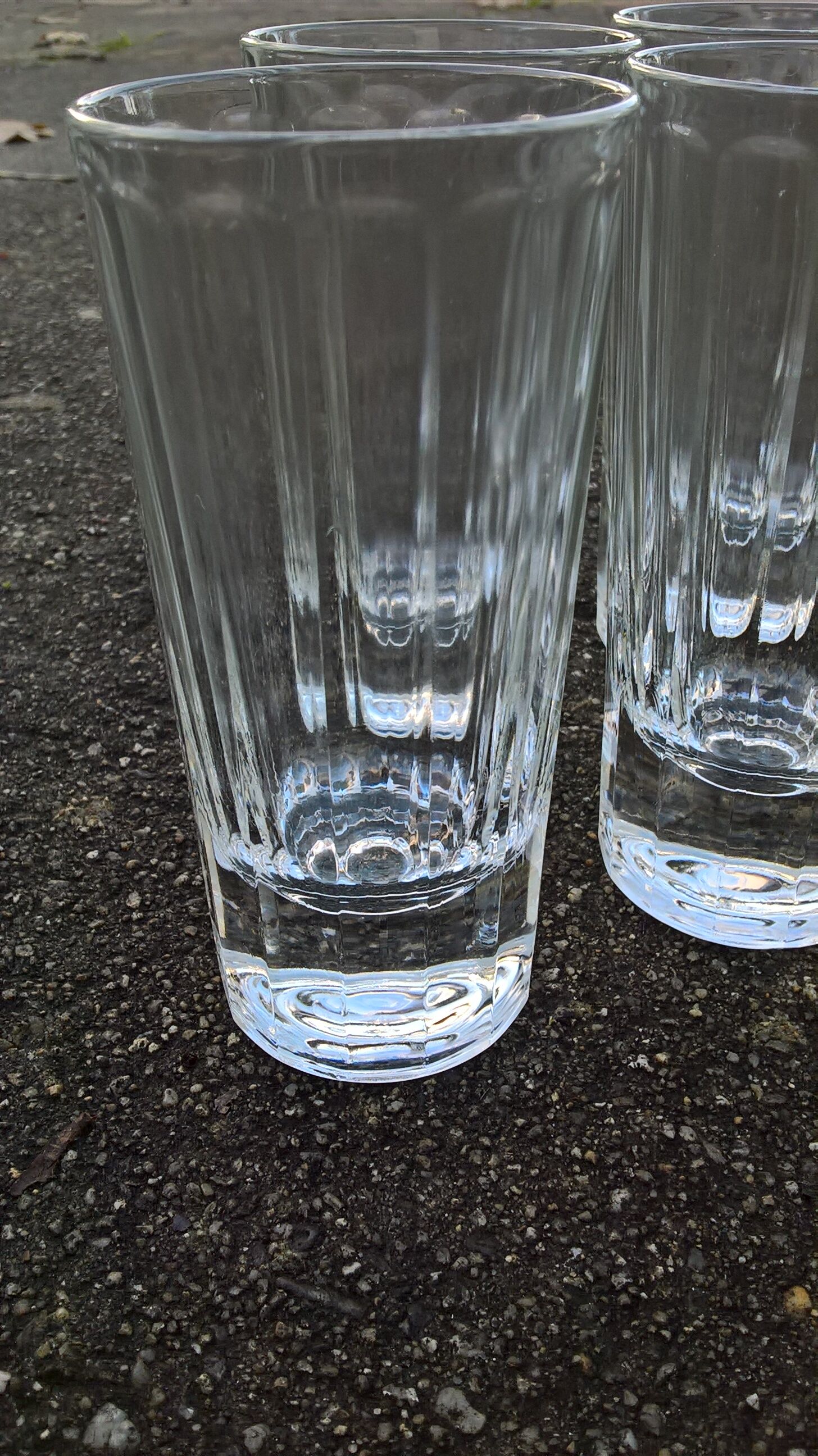 Six verres à apéritif