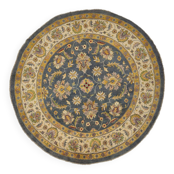 Turkish Handknotted Wool Oushak Rug 247 cm x 247 cm
